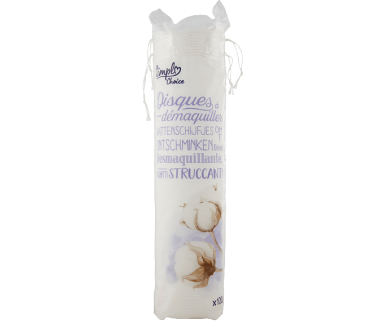 COTON DISQUE A DEMAQUILLER X80