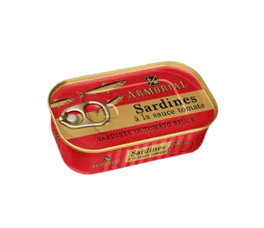 SARDINES TOMATE 120G ARMORIAL