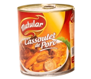 CASSOULET PORC 420G MUTULAR 1/2