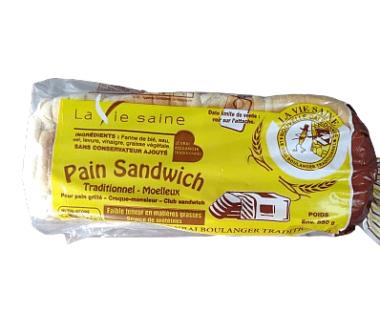 PAIN DE MIE SANDWICH 550GR