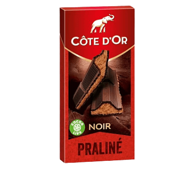 TAB PRALINE NOIR 200G COTE DOR