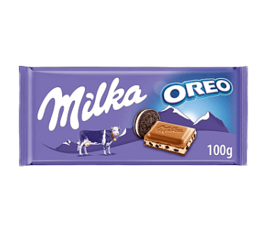 TAB CHOCO LAIT OREO 100G MILKA