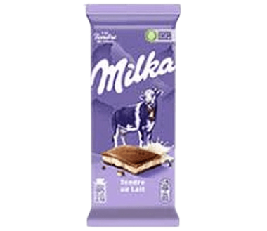 TABLETTE TENDRE LAIT 100G MILKA