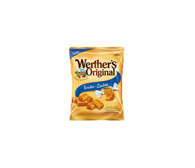 CARAMEL TENDRE POINTE SEL 165GR WERTHERS