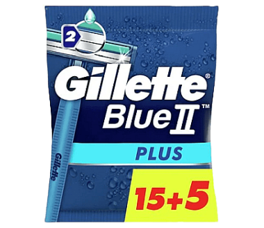 RASOIR JETABLE BLUE II PLUS X10 GILLETTE
