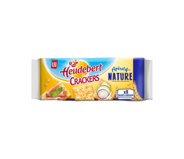 CRACKERS NATURE 250G HEUDEBERT