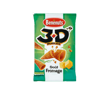 CHIPS 3DS FROMAGE 85G BENENUTS